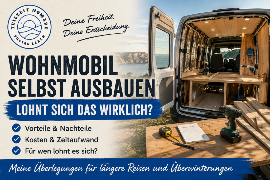 Wohnmobil selsbt ausbauen - lohnt sich das wirklich? Titelbild